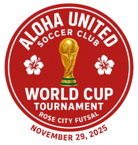Aloha United World Cup Tournament Rose City Futsal Logo 2